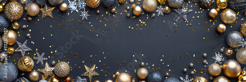 beautiful New Year background, the advent of Christmas and New Year