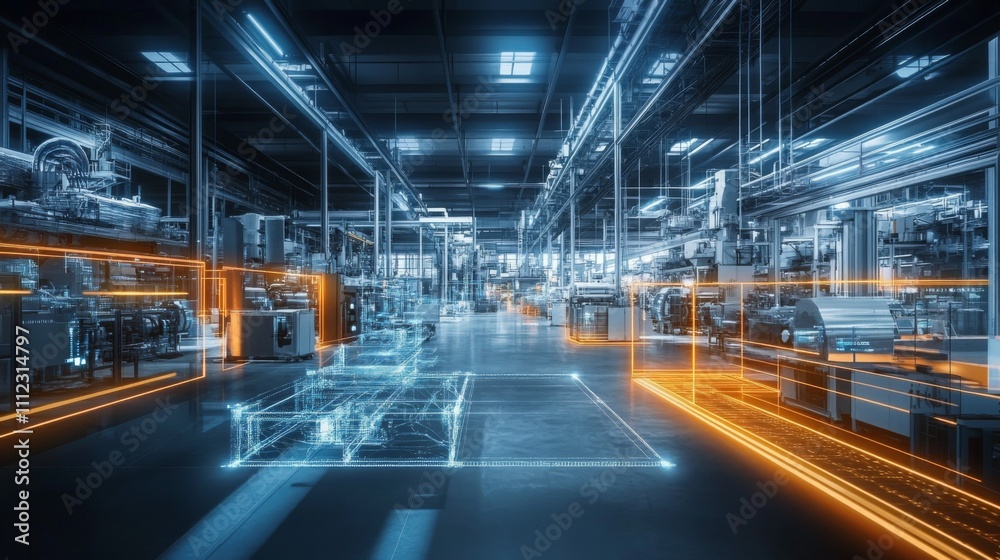 driven smart factory concept with advanced technology for enhanced manufacturing efficiency and productivity driven smart factory concept with advanced technology for enhanced manufacturing efficiency and productivity