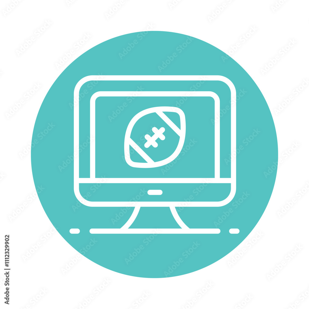 Online Match Vector Outline Icon. Eps file 10 Online Match Vector Outline Icon. Eps file 10
