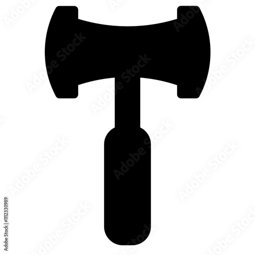 Axe Medieval Viking Glyph Icon