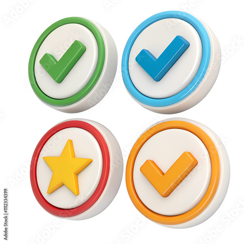 Free Download 3D Render chevronrigh icon cartoon style transparent background - GFXLoad