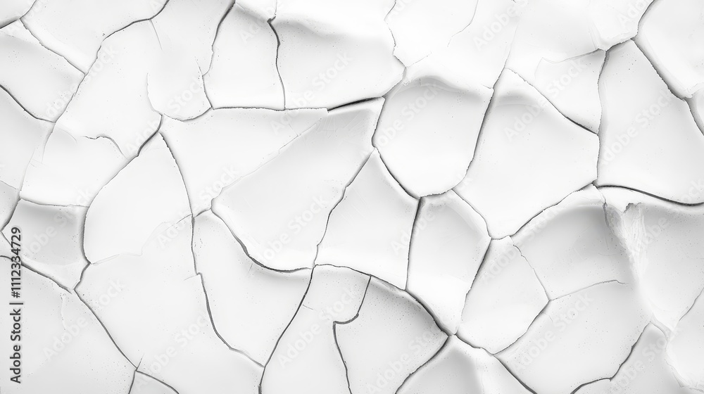 Captivating Ceramic Texture with Intricate Cracked and Weathered Design