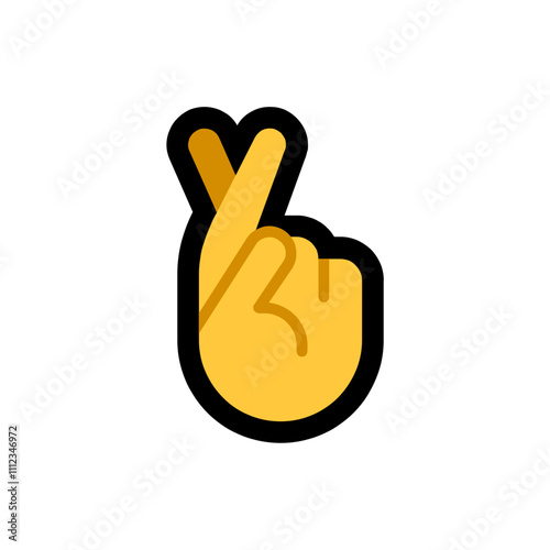 Fingers Crossed Emoji

