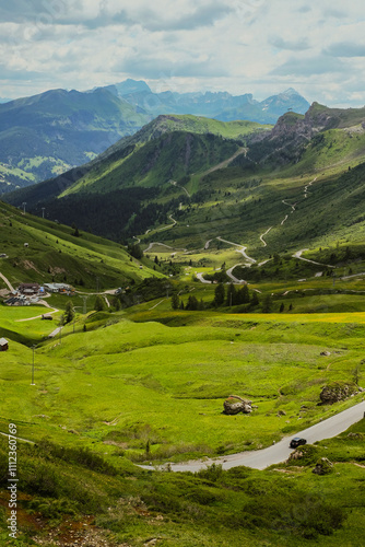 Nature landscape in Italy, Europe