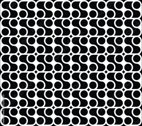 Linear pattern background, infinity texture design. 