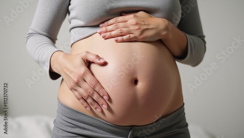 A pregnant woman suffering from lower-back pain