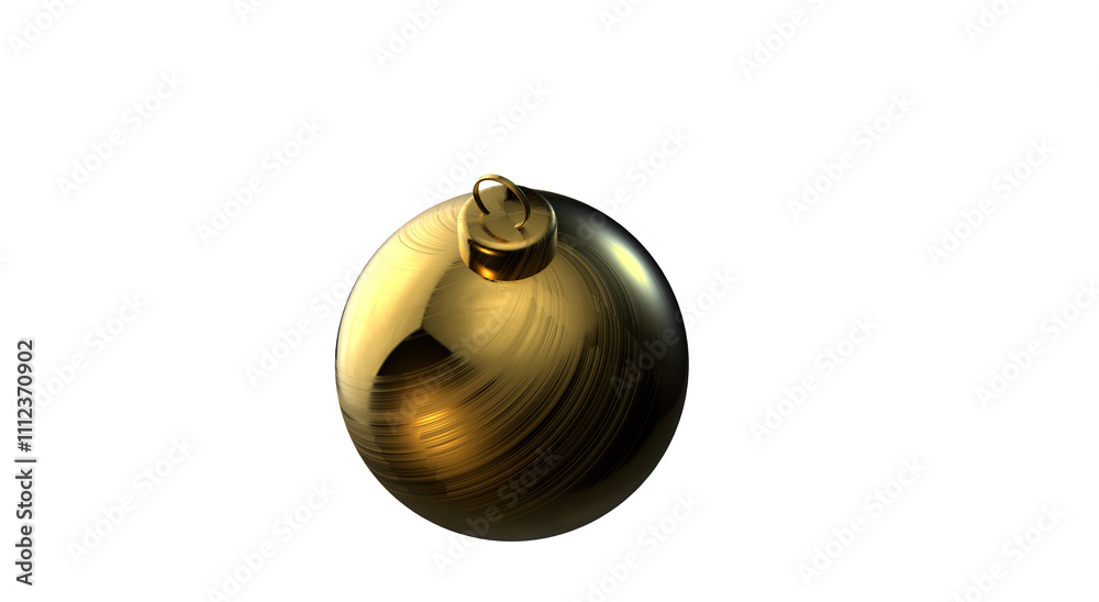 Christmas tree ball. Christmas Ornament With Gold Decorations Isolated. red Christmas ornament with gold decorations isolated on black background Christmas tree ball. Christmas Ornament With Gold Decorations Isolated. red Christmas ornament with gold decorations isolated on black background