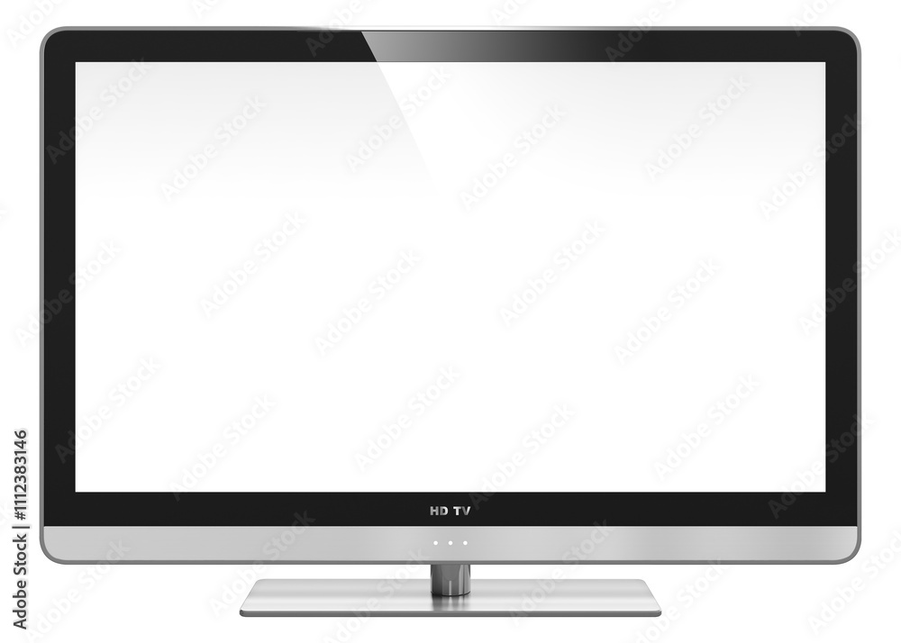 3D image of high definition TV isolated on transparent background 3D image of high definition TV isolated on transparent background