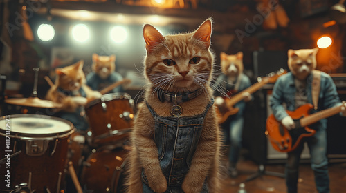 バンド猫