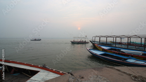 Sunrise on the Ganges River