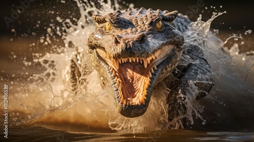 prey crocodile water