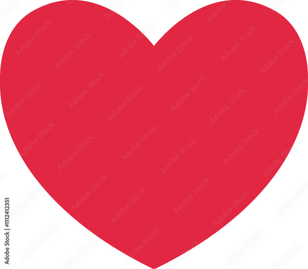 Isolated heart shape flat icon.
Valentine's Day love element. Isolated heart shape flat icon.
Valentine's Day love element.
