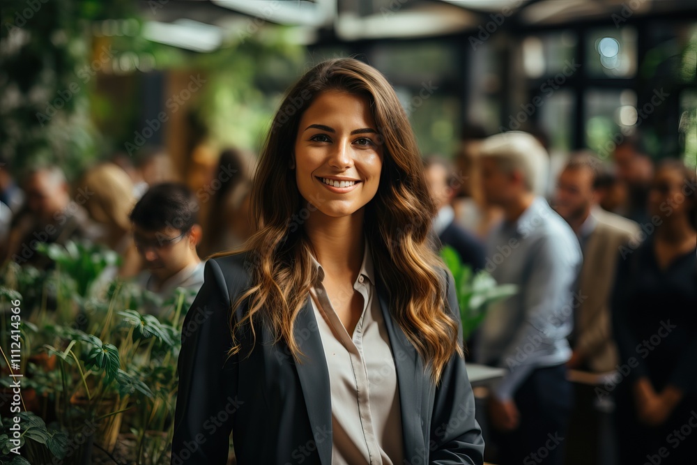 Portrait of a young girl as an office worker in business clothes. Portrait of a young girl as an office worker in business clothes.