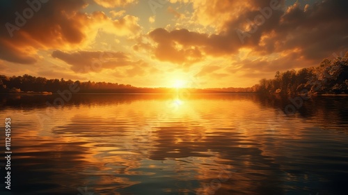 water gold glare