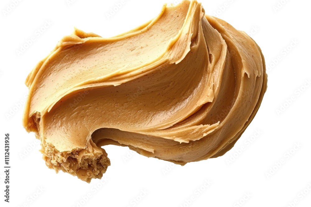 Nut Butter Swirls Isolated on PNG Transparent Background Nut Butter Swirls Isolated on PNG Transparent Background