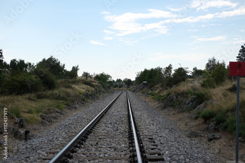 railway in the countryside