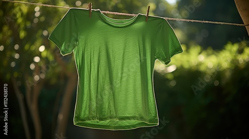 shir green t shirt photo