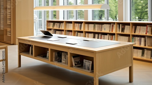 design library table