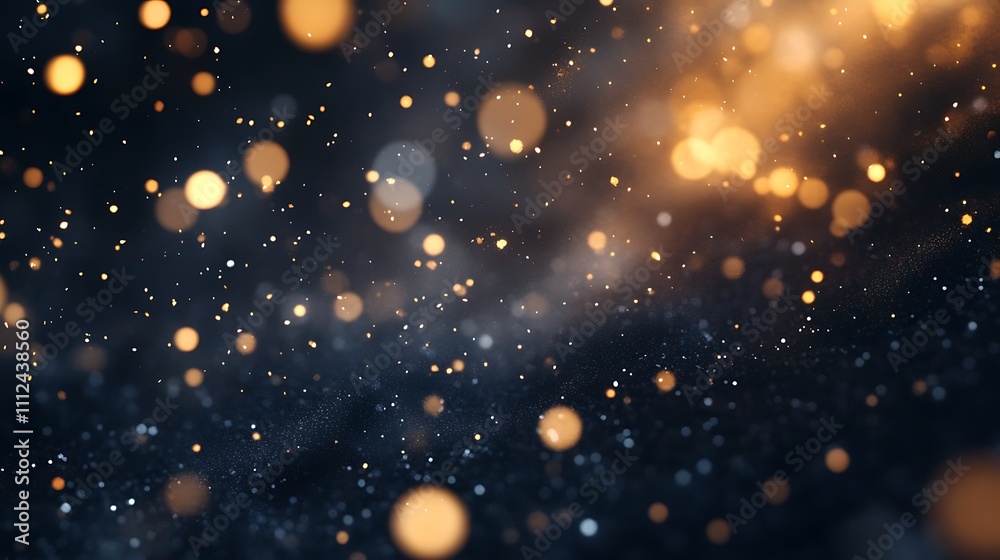 Fototapeta premium Vibrant and Stylish Bokeh Lights HD Background for a Captivating Look