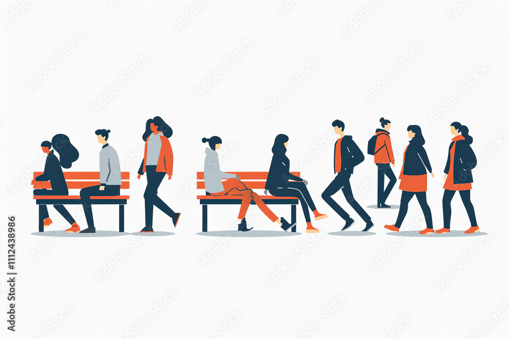 Collaborative Office Team in a Creative and Professional Work Environment