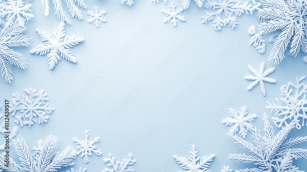Winter Snowflake Background Winter Snowflake Background