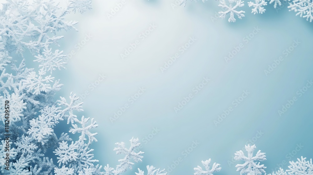 Winter Snowflake Background Winter Snowflake Background