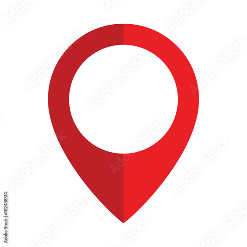 Location map pin icon, Map pin markers, Location symbol isolated on transparent background, pin Location PNG