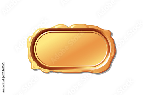 vector vintage isolated wax seal stamp
