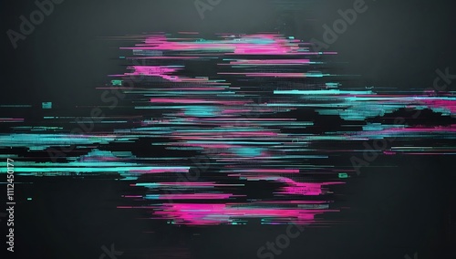 Abstract noise glitch texture, distortion effect overlay
