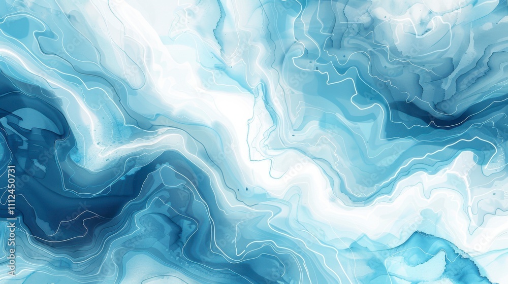 A marble ink background with ocean-inspired blue and aqua hues, designed to create a calming abstract wallpaper A marble ink background with ocean-inspired blue and aqua hues, designed to create a calming abstract wallpaper
