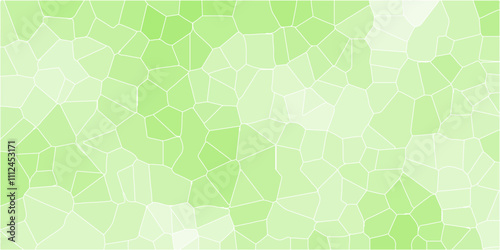 Broken tiles green square pattern. Pastel light mint colors stone tile pattern. Aqua texture Geometric Modern creative background. Abstract mint marble bath floor. Seamless texture.