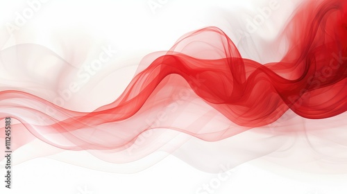 clouds red and white abstract background