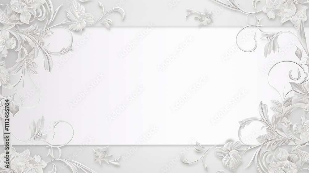 border white paper template border white paper template