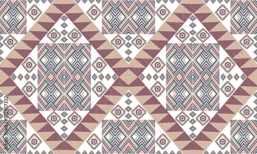 Geometric ethnic, design for decorative, clothing, carpet, background, fabric, handcraft, tribal, square, seamless, retro, draperies, geometric traditional ethnic, cushions, pillow, Print, pillowcase