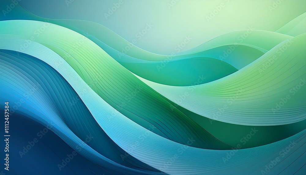 Obraz premium Abstract curved background
