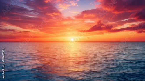 pink orange water color