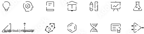Set of Education & Science icons