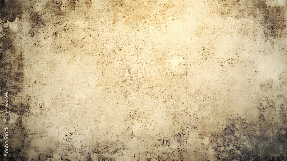 Aged Beige Texture With Dark Brown Accents Aged Beige Texture With Dark Brown Accents