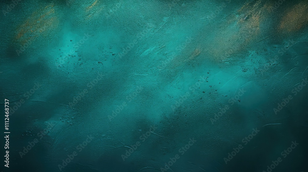 Obraz premium sheen teal textured background
