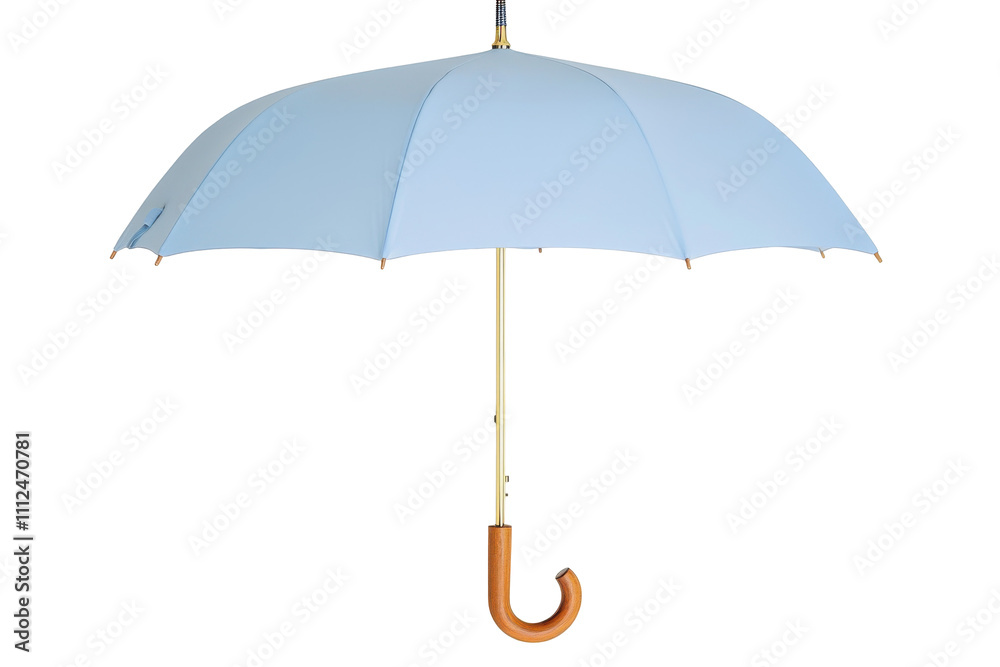 Blue Umbrella Open Isolated on PNG Transparent Background Blue Umbrella Open Isolated on PNG Transparent Background