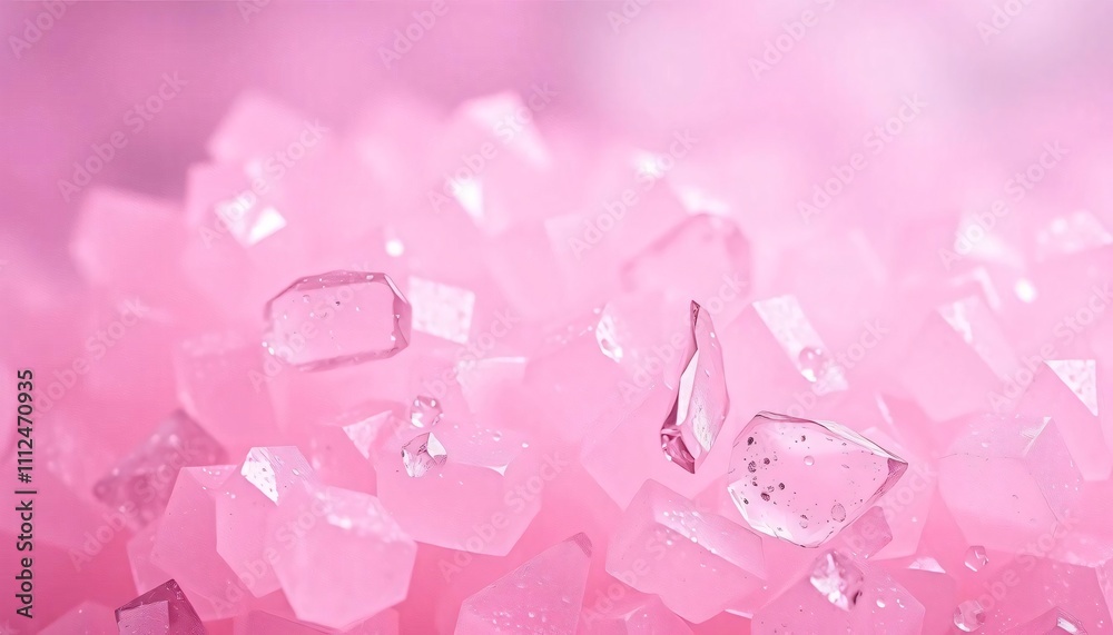 Pink Crystals, Gemstones, Elegant Background Pink Crystals, Gemstones, Elegant Background