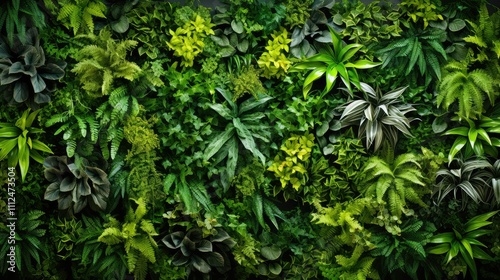 garden wall of green