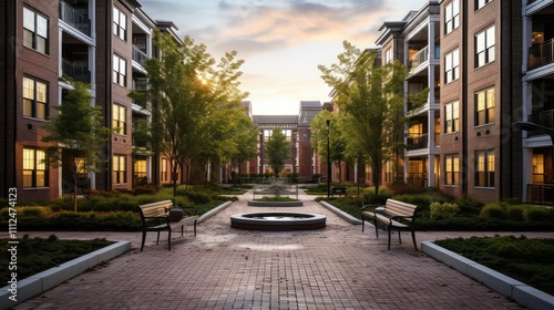 quadplex multi family housing