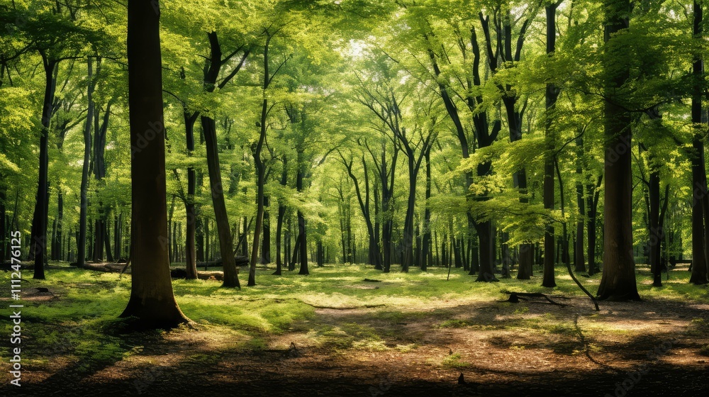 Obraz premium forest maryland trees