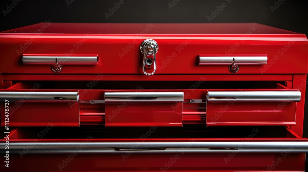 Obraz premium chest red tools