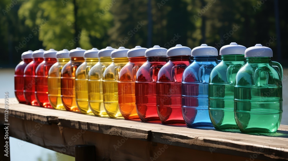 Fototapeta premium durable water jugs