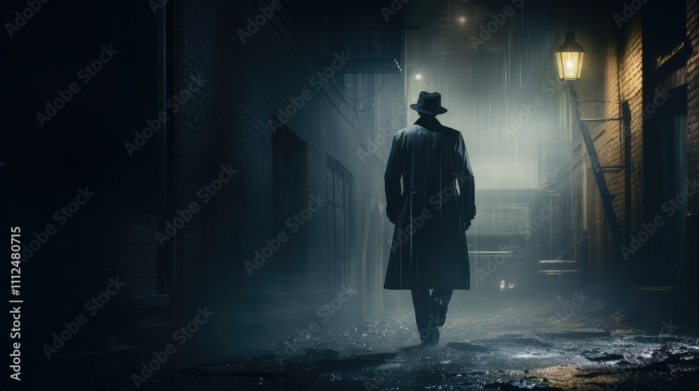 Obraz premium mystery 3d book cover