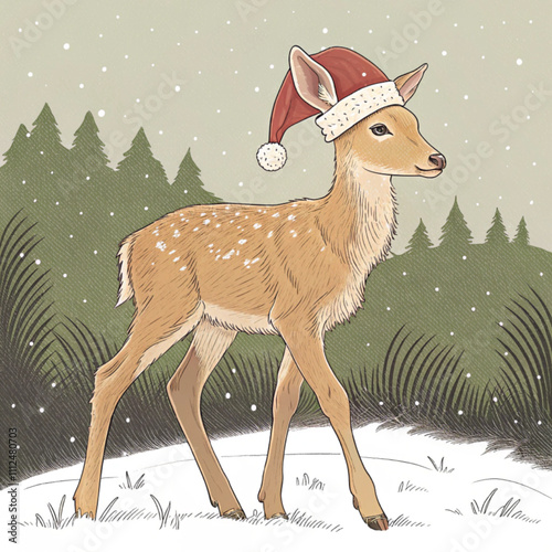 deer in the forest