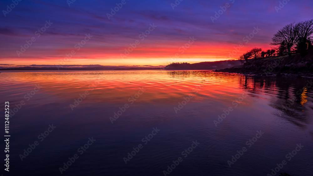 Fototapeta premium Unique Perspective: Rathmullan sunset 2