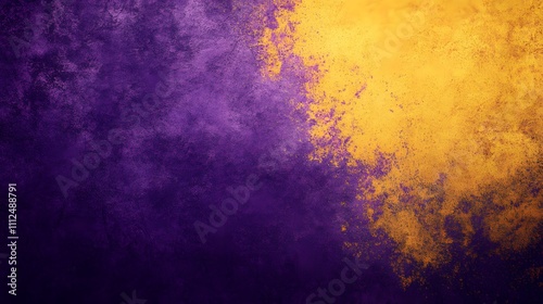 Abstract Purple and Gold Textured Background